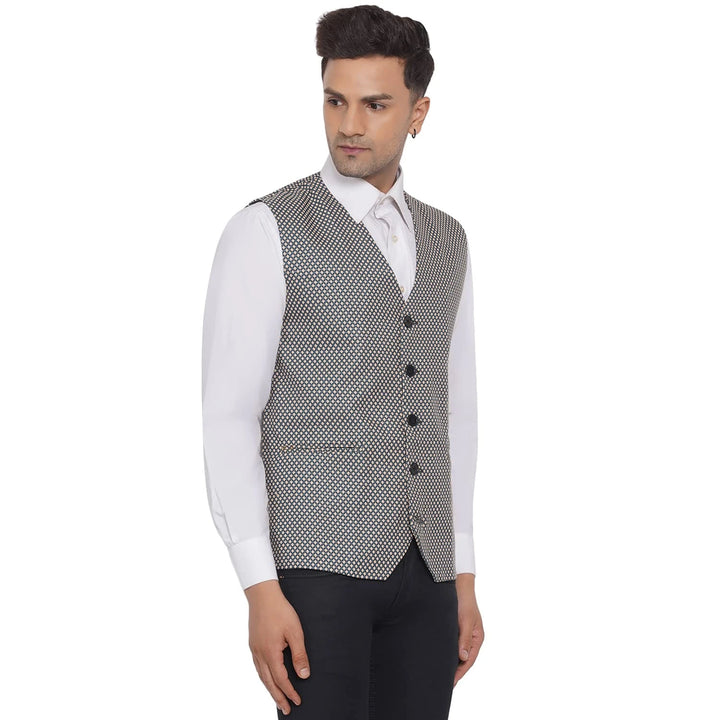 Stylish Printed Waistcoat for Men | Formal & Casual Wear