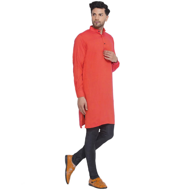 Timeless Solid Kurta for Men | Chic Rayon Festive Fashion