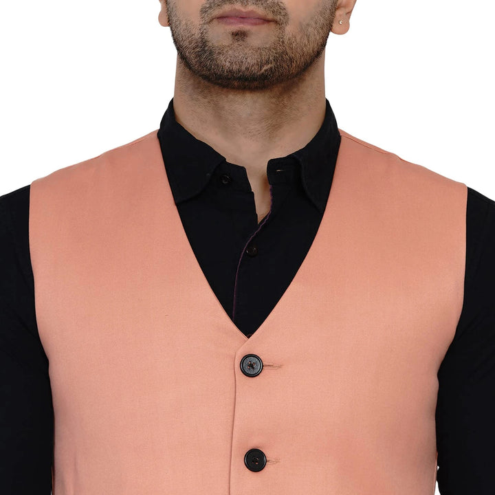 Men's Solid Waistcoat | Perfect for Casual & Formal Looks