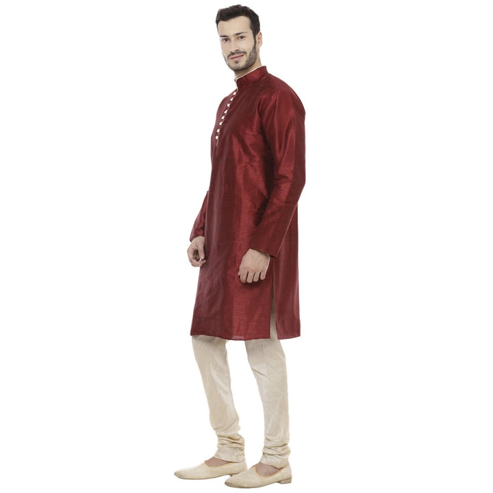 Premium Raw Silk Kurta Pajama | Men’s Designer Festive Wear