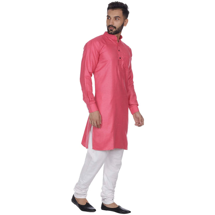 Traditional Cotton Long Kurta for Men | Daily Wear Essential