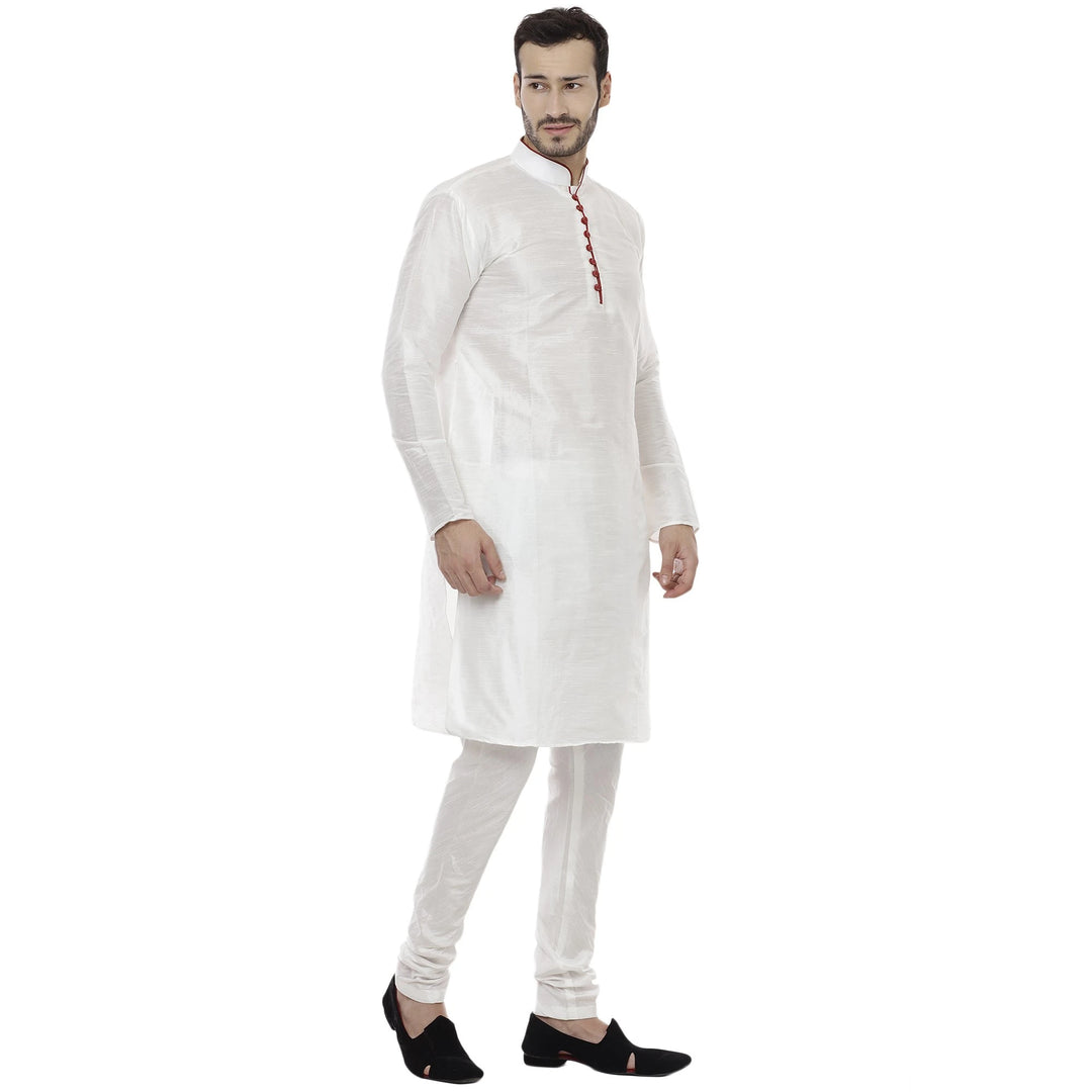 Premium Raw Silk Kurta Pajama | Men’s Designer Festive Wear