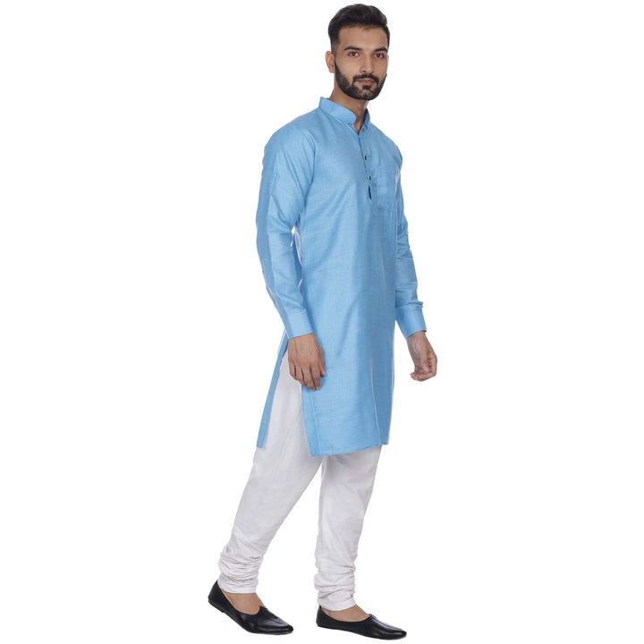 Traditional Cotton Long Kurta for Men | Daily Wear Essential