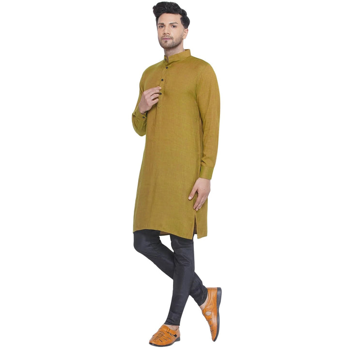 Timeless Solid Kurta for Men | Chic Rayon Festive Fashion