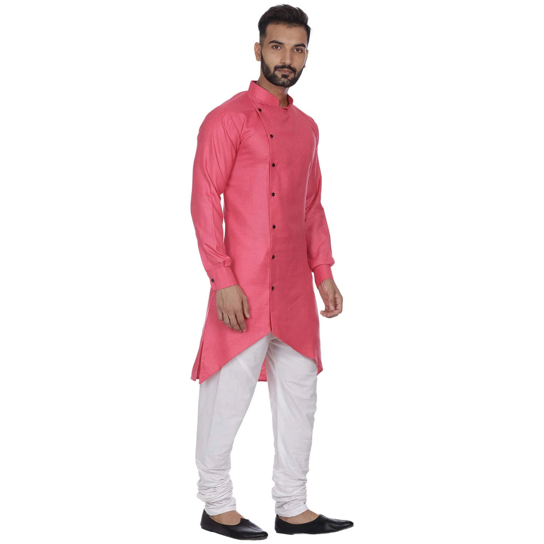 Zig Zag Patterned Men's Kurta | Comfortable Cotton Style