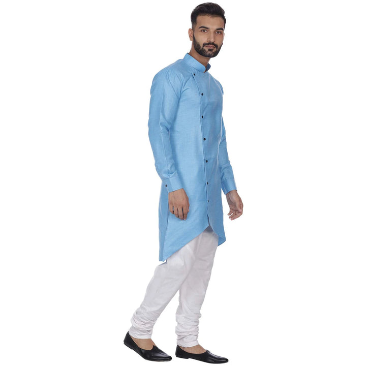 Zig Zag Patterned Men's Kurta | Comfortable Cotton Style