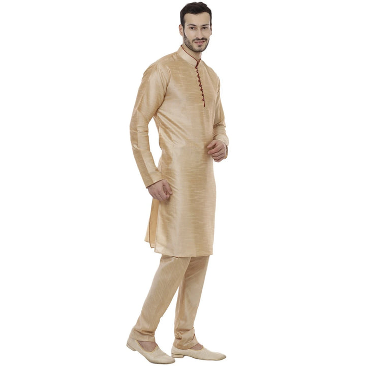 Premium Raw Silk Kurta Pajama | Men’s Designer Festive Wear