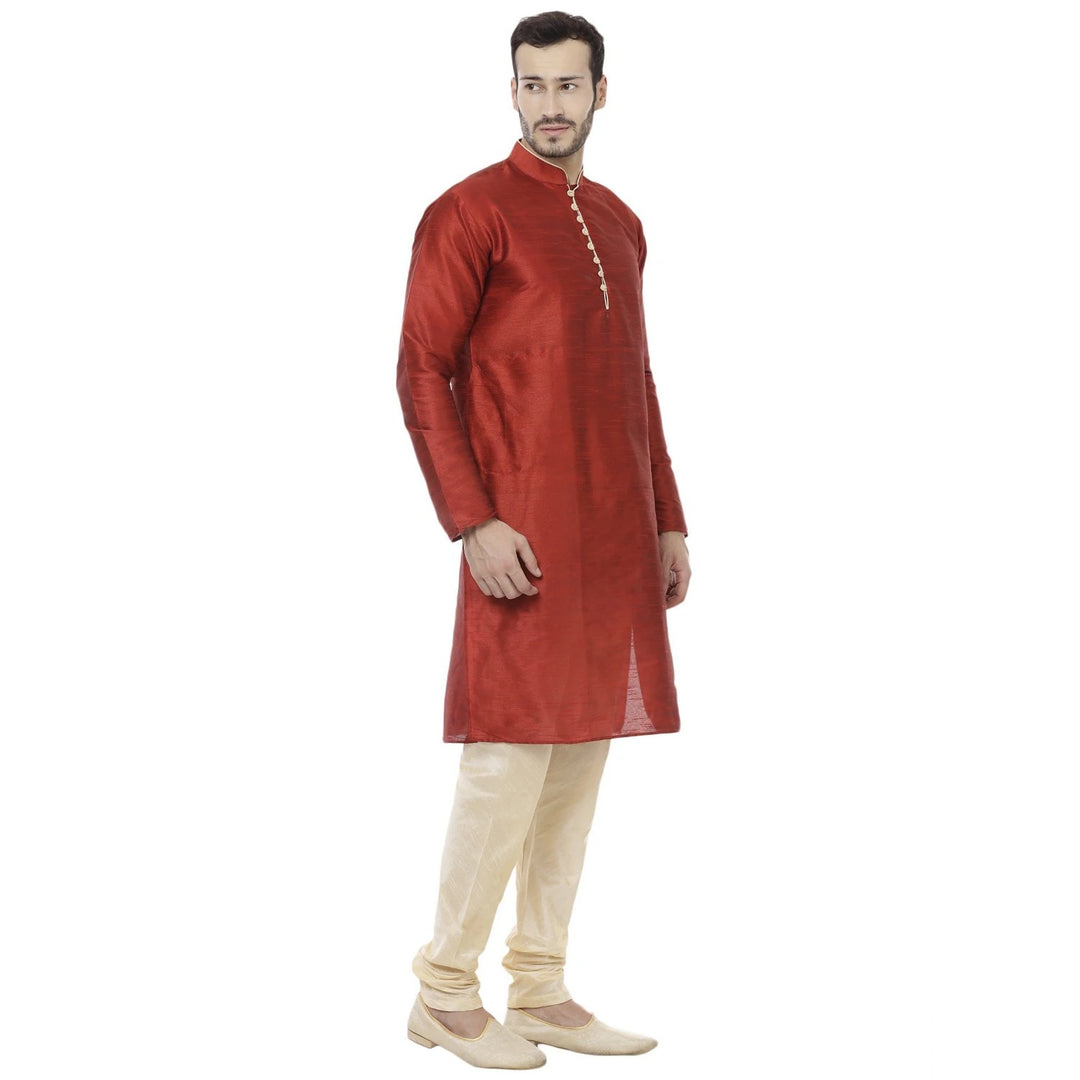 Premium Raw Silk Kurta Pajama | Men’s Designer Festive Wear