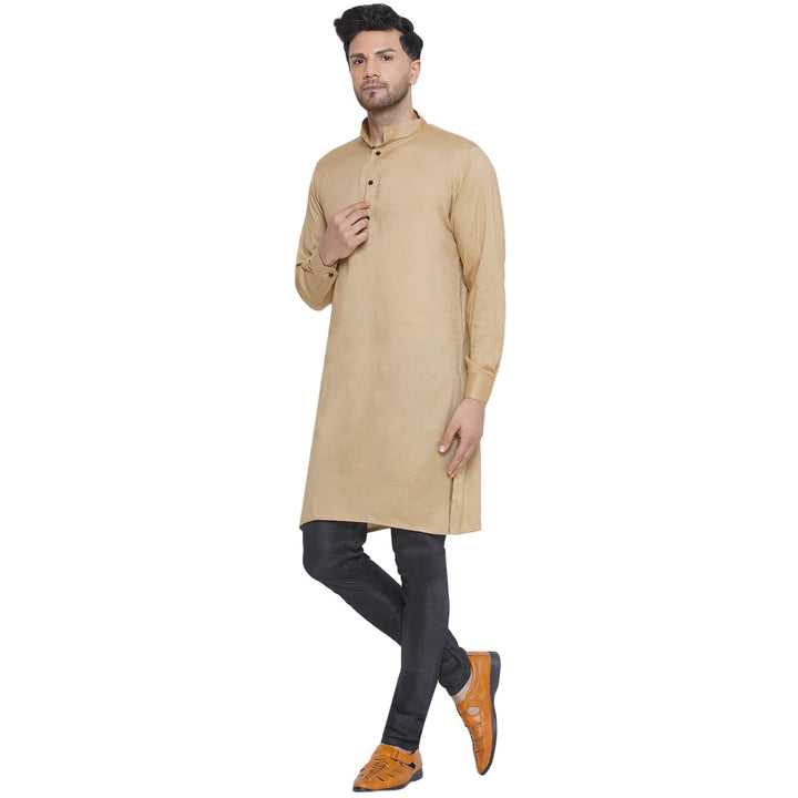 Timeless Solid Kurta for Men | Chic Rayon Festive Fashion