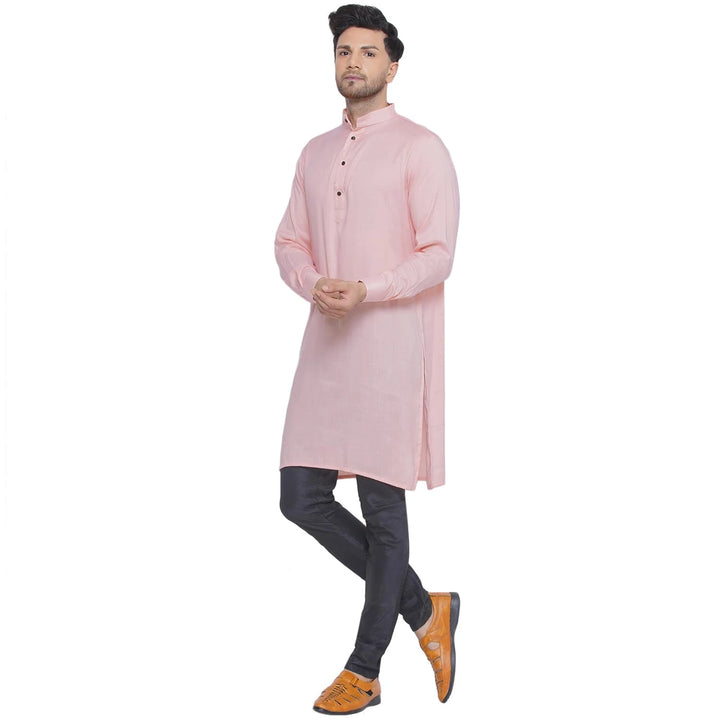 Timeless Solid Kurta for Men | Chic Rayon Festive Fashion