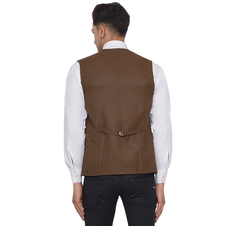 Stylish Printed Waistcoat for Men | Formal & Casual Wear