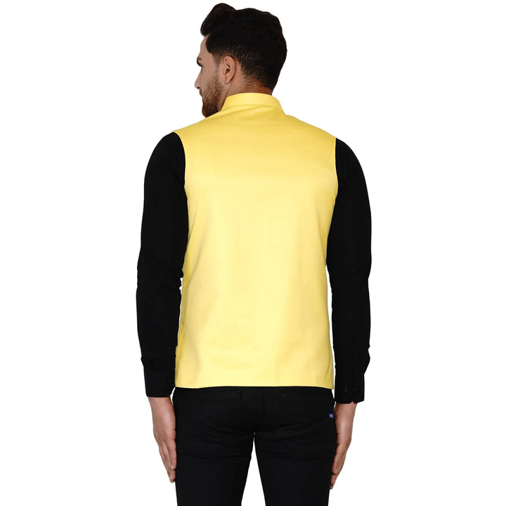 Sophisticated Solid Nehru Jacket | Cotton Blend Comfort