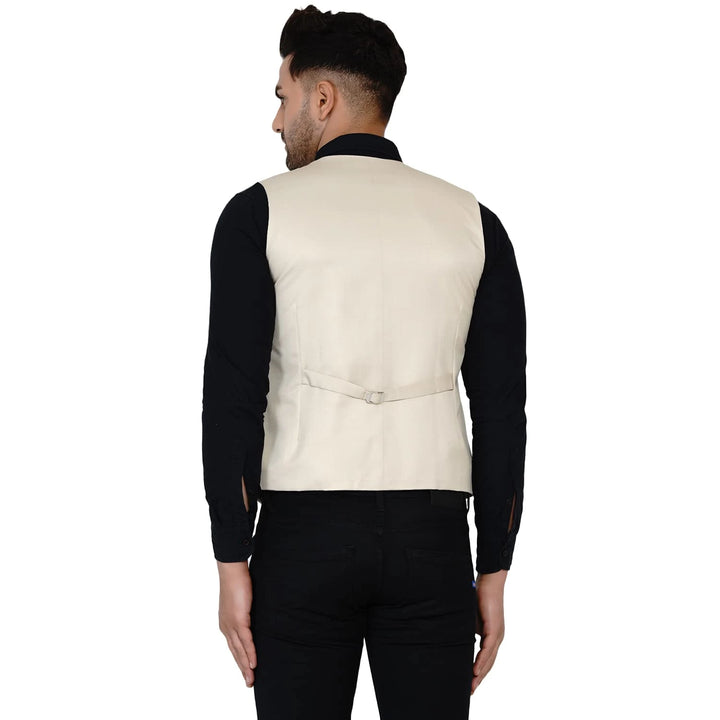 Designer Men's Solid Waistcoat | Stylish Waistcoat for Formal & Casual