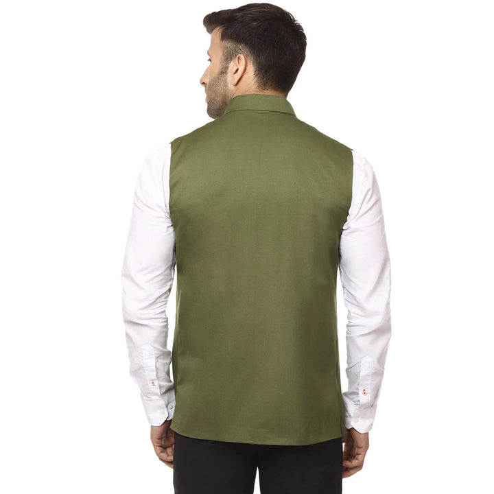 Premium Nehru Jacket | Chinese Collar for Festive Styling