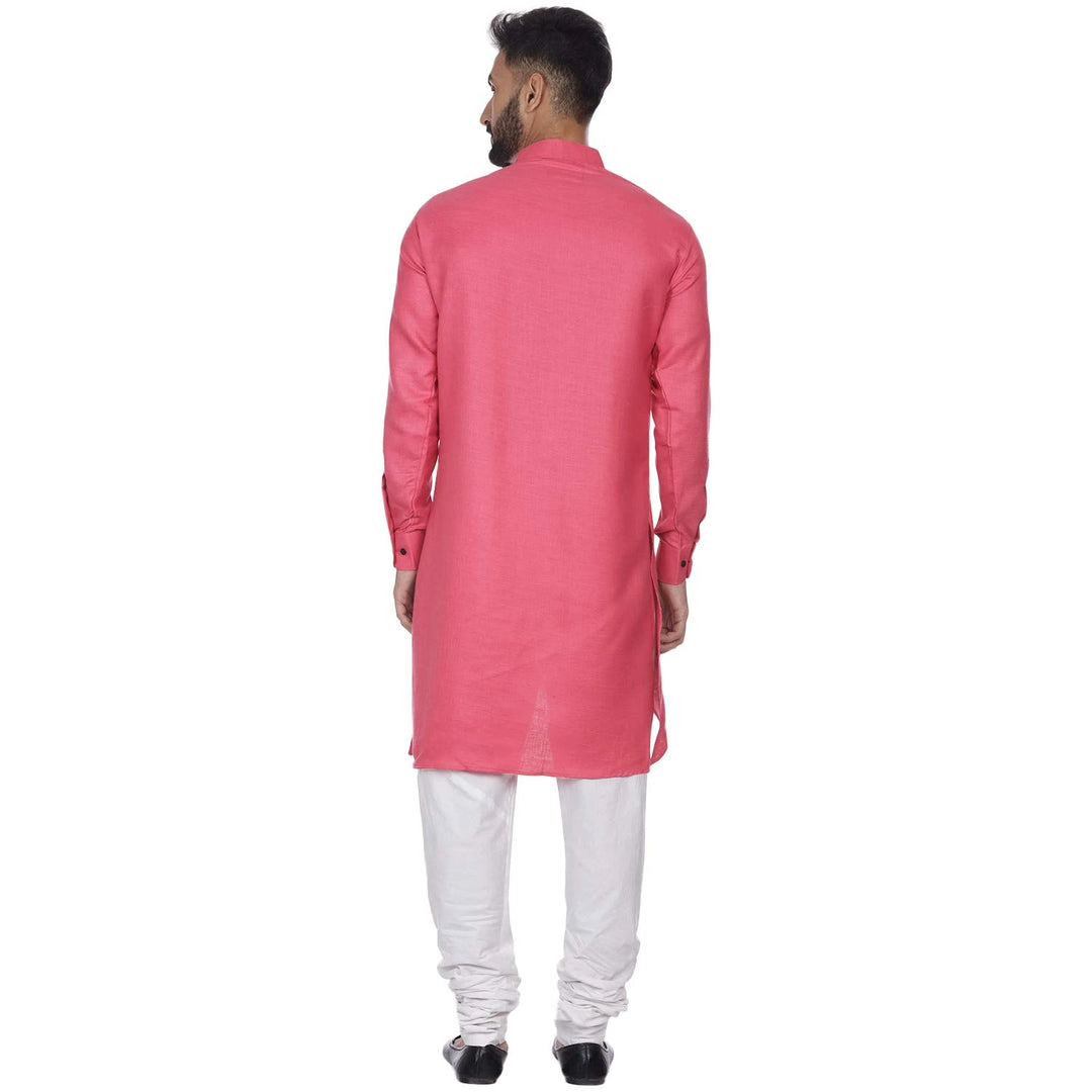 Zig Zag Patterned Men's Kurta | Comfortable Cotton Style