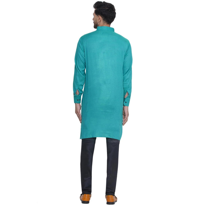 Timeless Solid Kurta for Men | Chic Rayon Festive Fashion