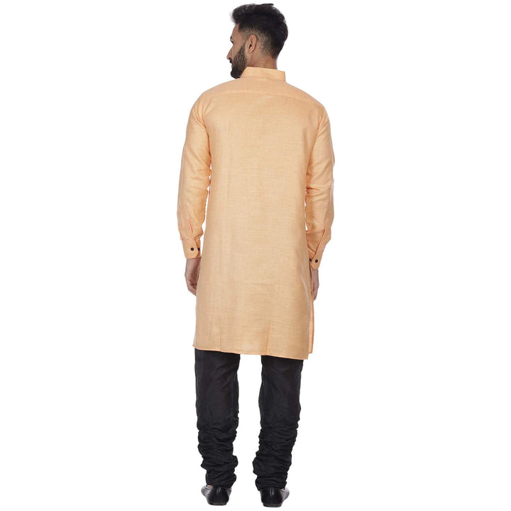 Comfortable Men's Long Kurta | Plain Cotton Fabric | Casual Look