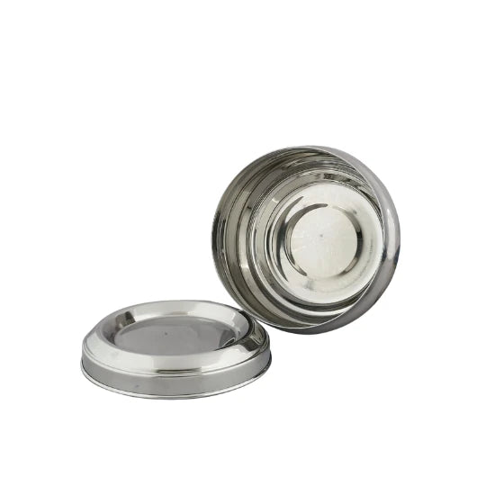 Airtight Snack & Storage Containers | Set of 3 Stainless Pots