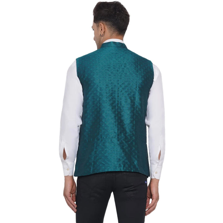 Stylish Printed Nehru Jacket for Men | Designer Wear for Weddings & Parties