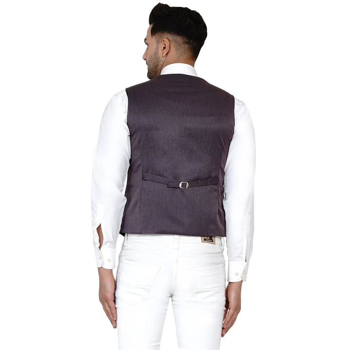 Men's Solid Waistcoat | Perfect for Casual & Formal Looks