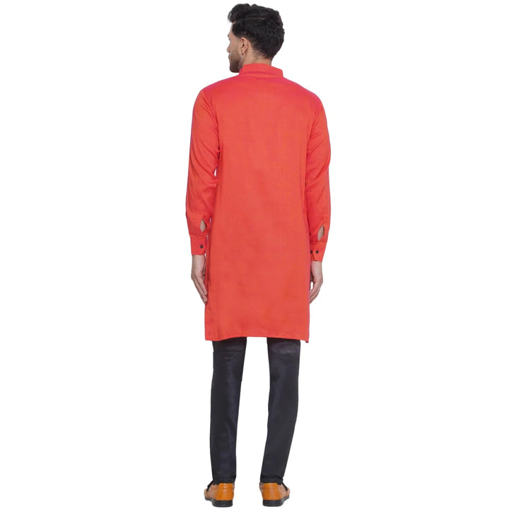 Timeless Solid Kurta for Men | Chic Rayon Festive Fashion