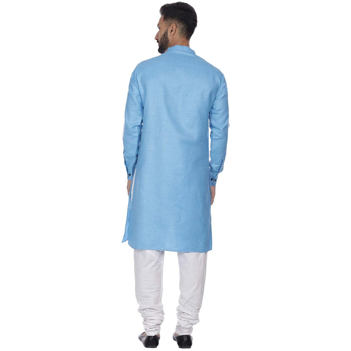 Zig Zag Patterned Men's Kurta | Comfortable Cotton Style