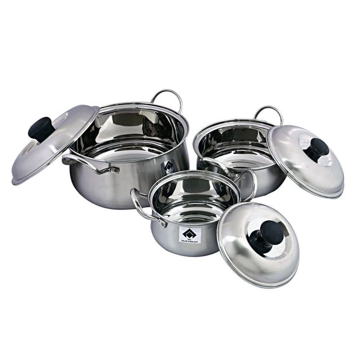 Odyssey Sauce Pan Big | 2.5L Induction Safe Stainless Steel