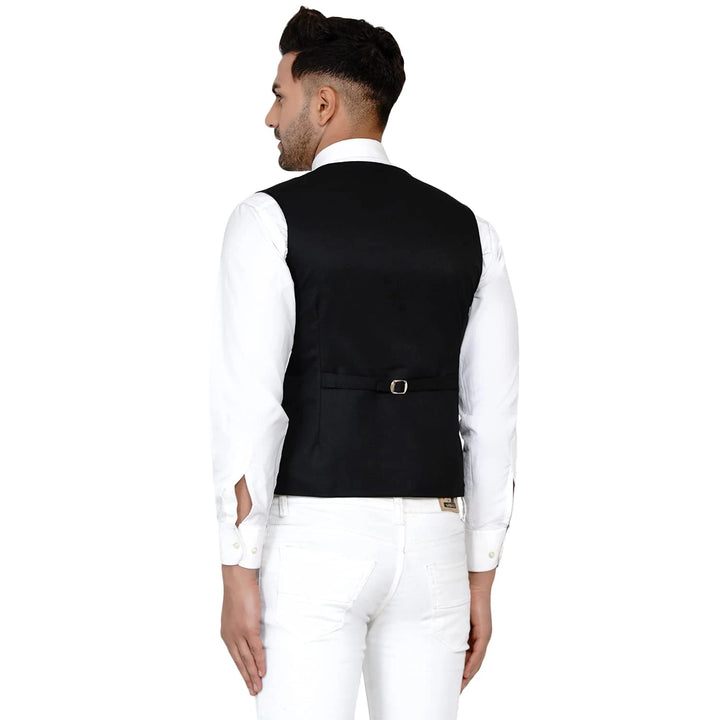 Men's Solid Waistcoat | Perfect for Casual & Formal Looks
