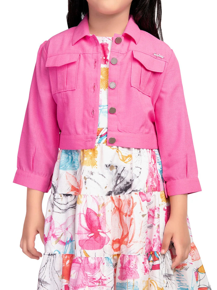 Pink Dress for Girls | Comfortable Fit for Everyday Wear
