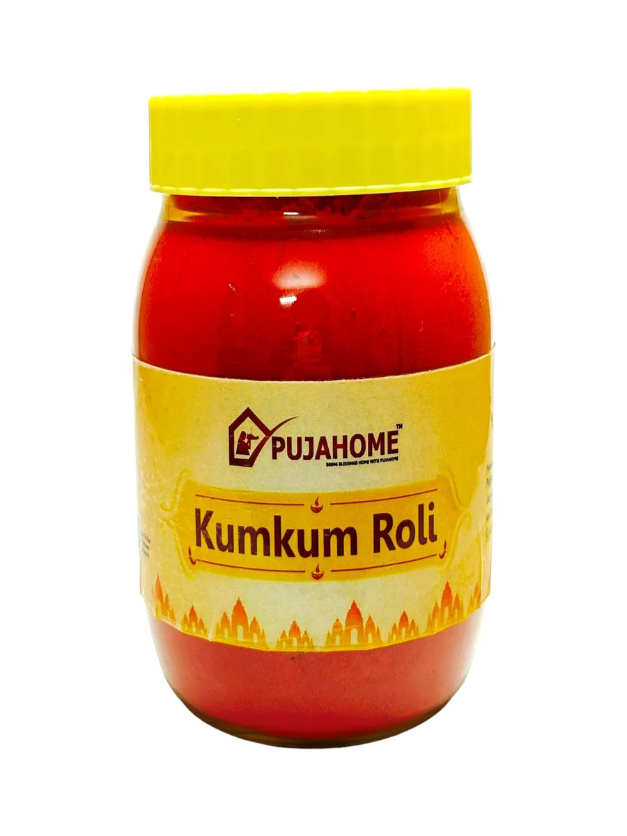 Roli Pure Haldi Kumkum - Original Puja Roli | Natural & Pure kumkum (250g)