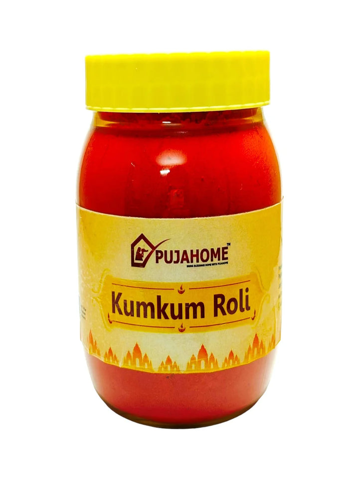 Roli Pure Haldi Kumkum - Original Puja Roli | Natural & Pure kumkum (250g)