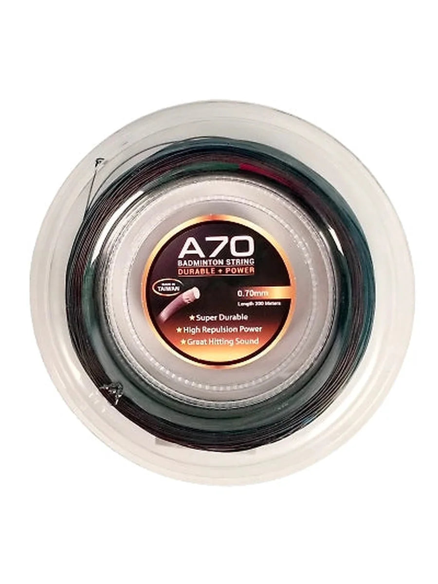 Li-Ning A 70 Badminton String (For Single Racket String Cut From Reel )