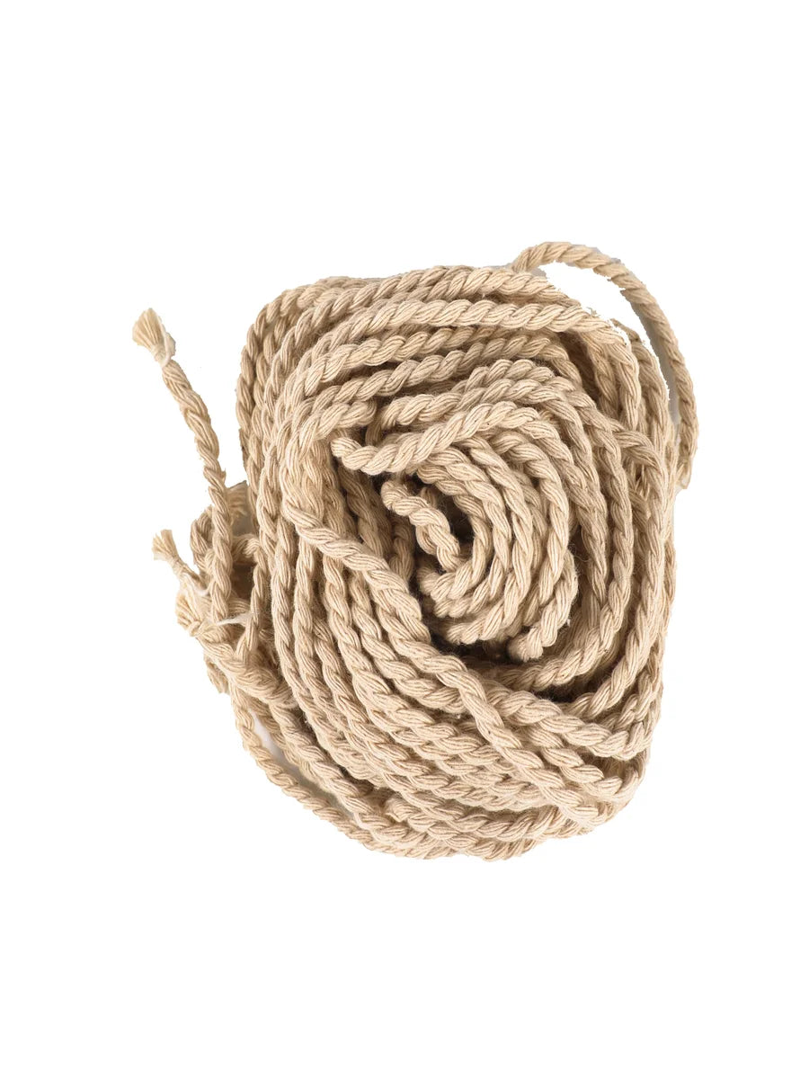 Twisted Akhand Jyot Batti, Special Long Akhand Jyot Cotton Wicks(White)