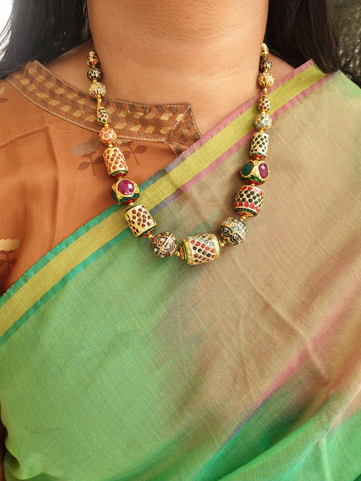 Multicolor Meenakari | Stone Statement Necklace Exclusive