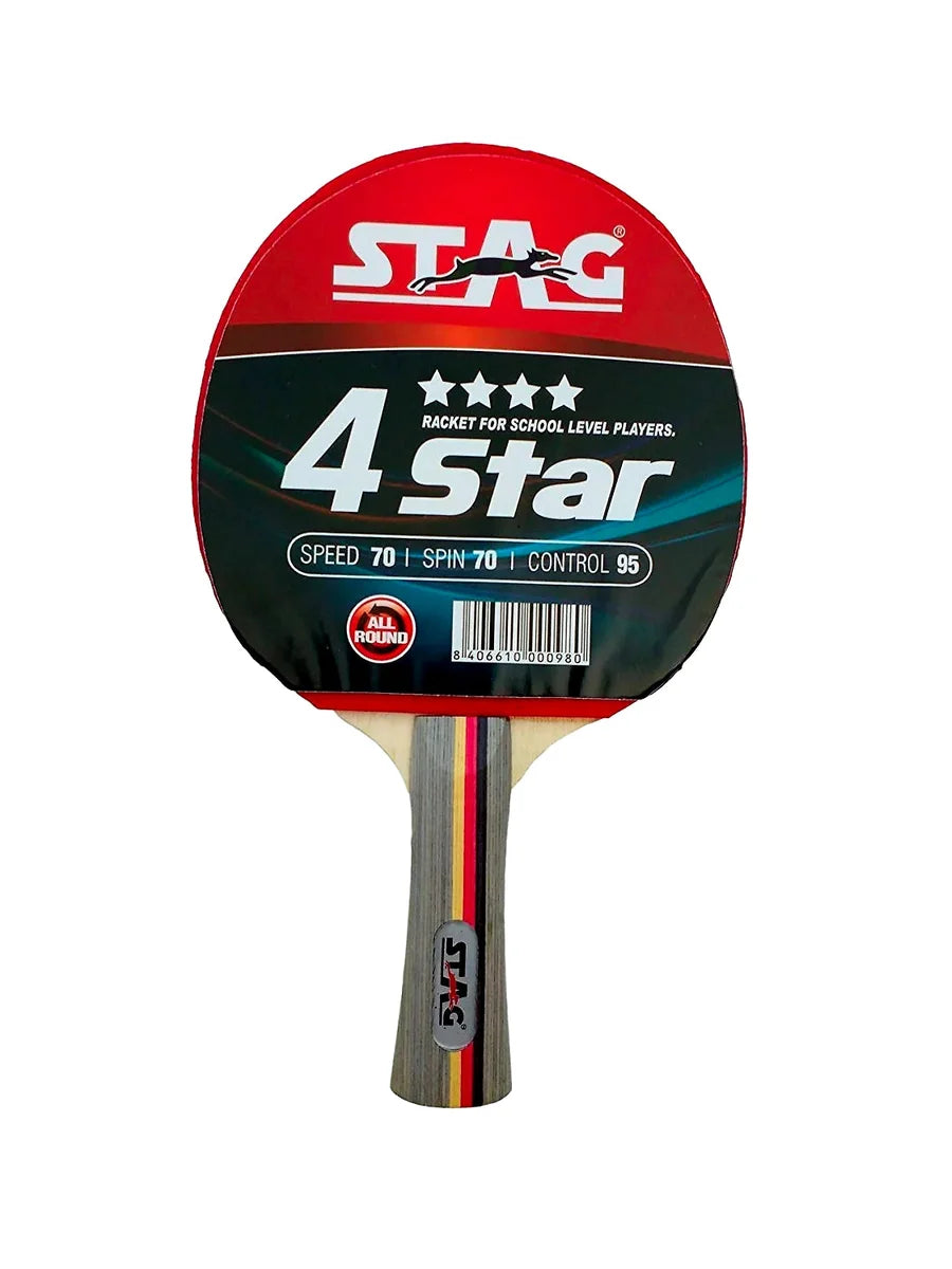 Stag 4 Star Table Tennis Bat