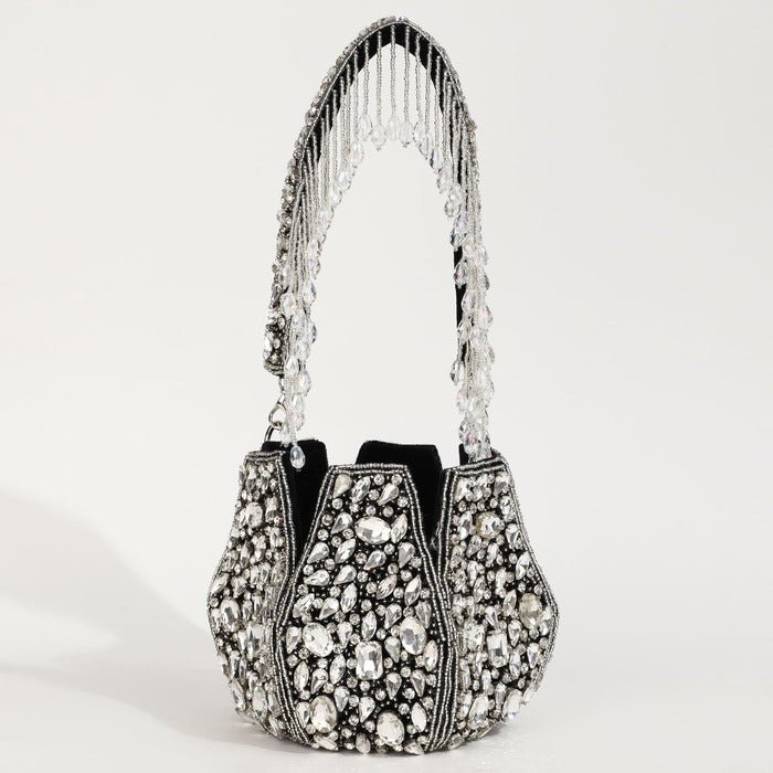 Jhalak Potli Bag with Handle | Handcrafted Timeless Elegance in Potli Design - Jhalak_Black