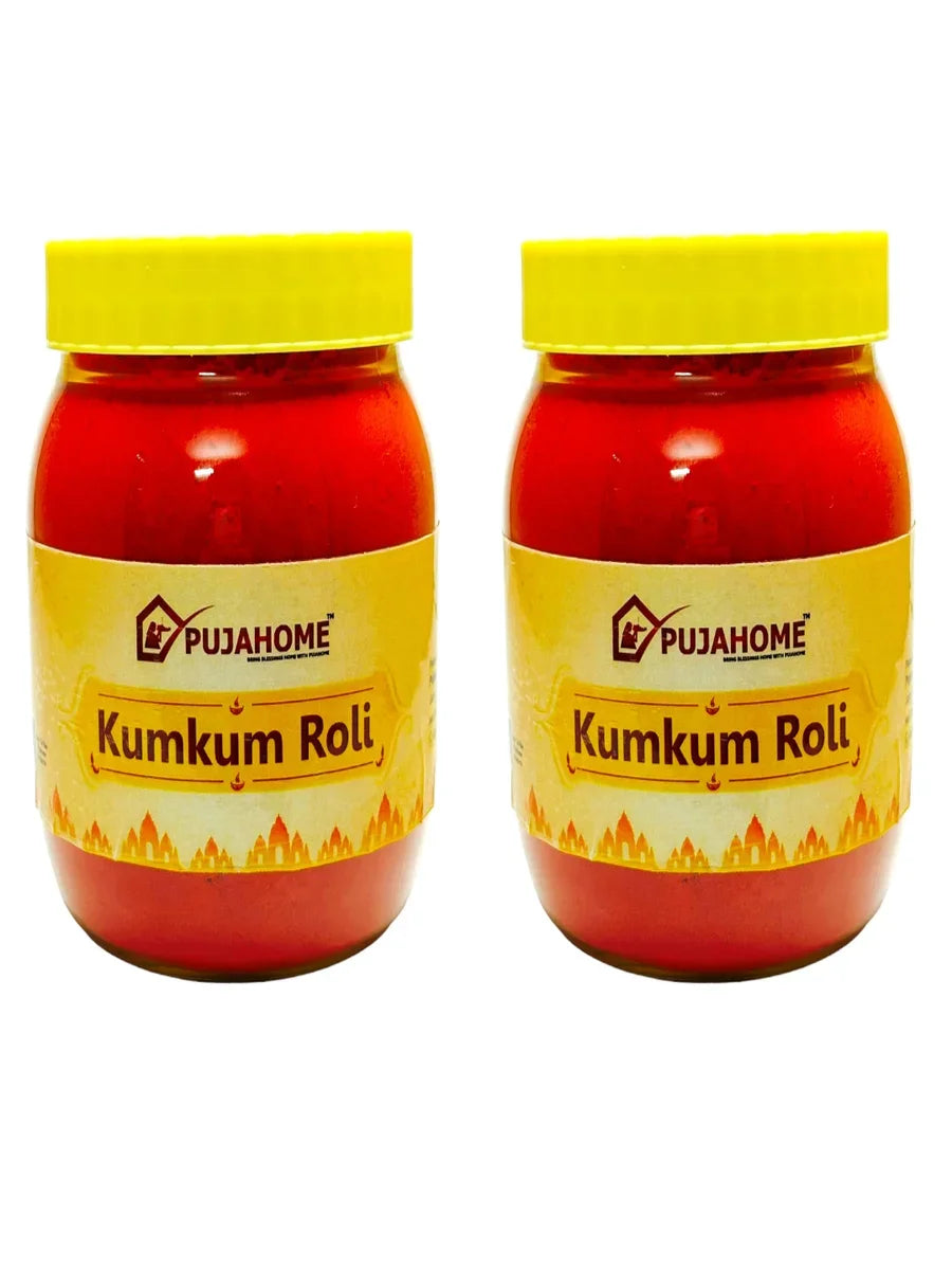 Roli Pure Haldi Kumkum - Original Puja Roli | Natural & Pure kumkum (250g)