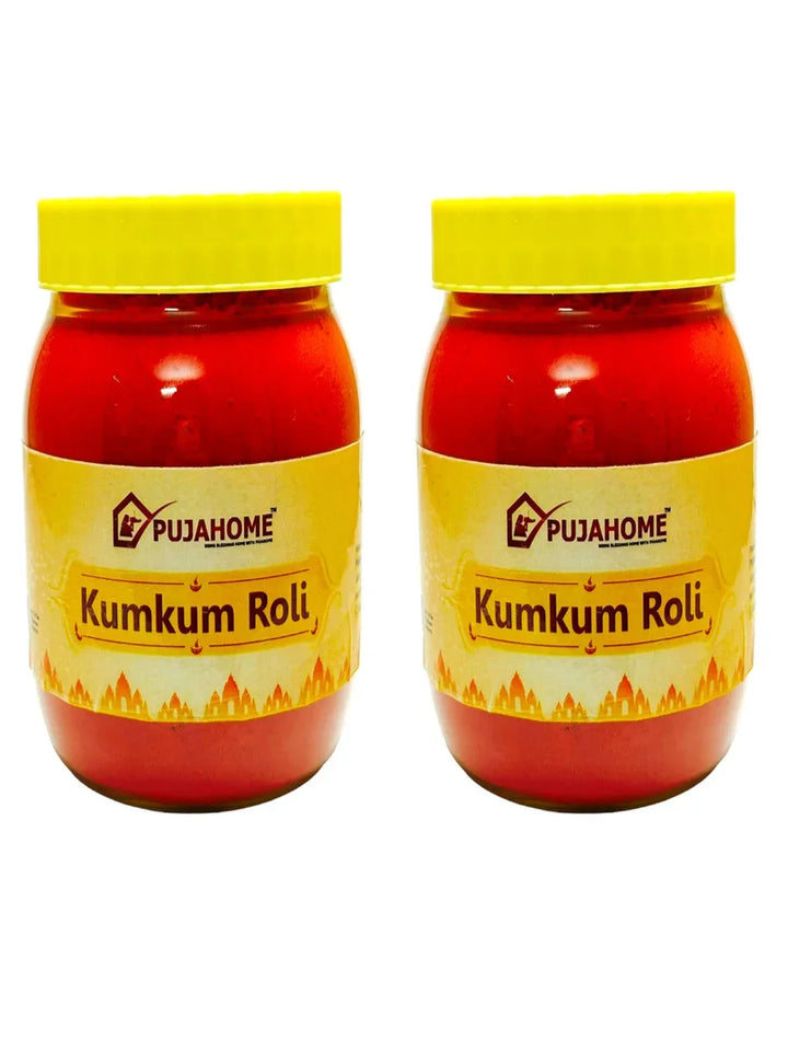 Roli Pure Haldi Kumkum - Original Puja Roli | Natural & Pure kumkum (250g)