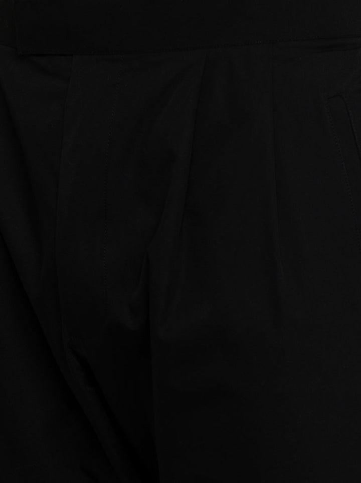 Capture the essence of elegance in these black Aligadhi pants, tailored for traditional outfits.