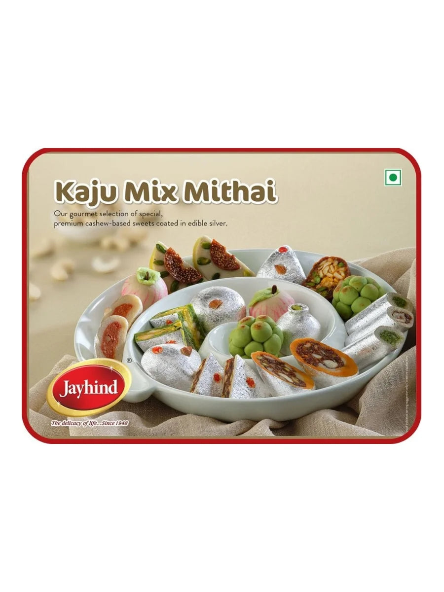 Kaju Mix Mithai | Luxurious Cashew Sweets Box with Traditional Flavors