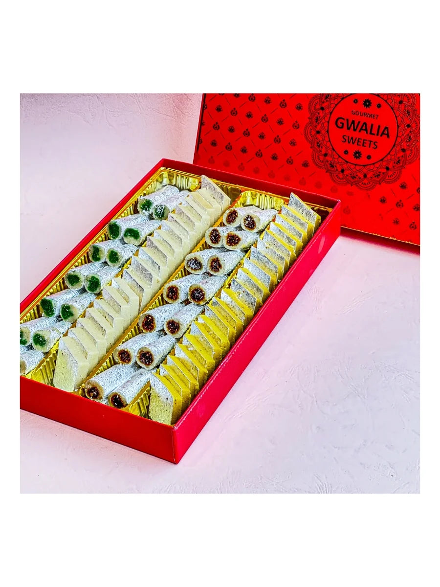 Katli & Roll Mix Box | Premium Assorted Sweets