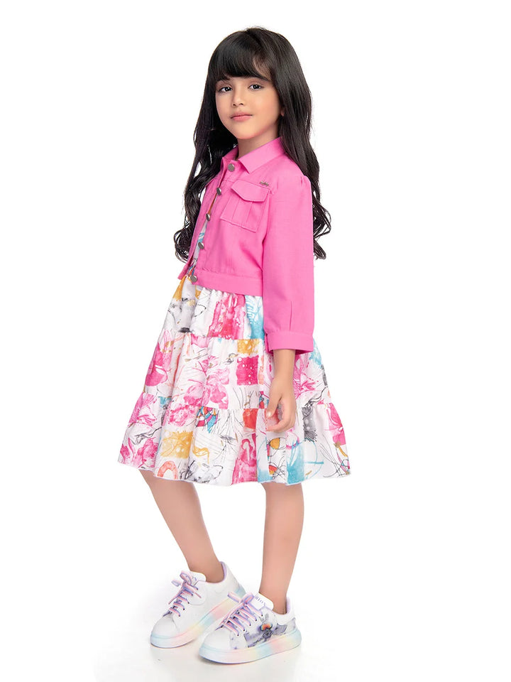 Pink Dress for Girls | Comfortable Fit for Everyday Wear