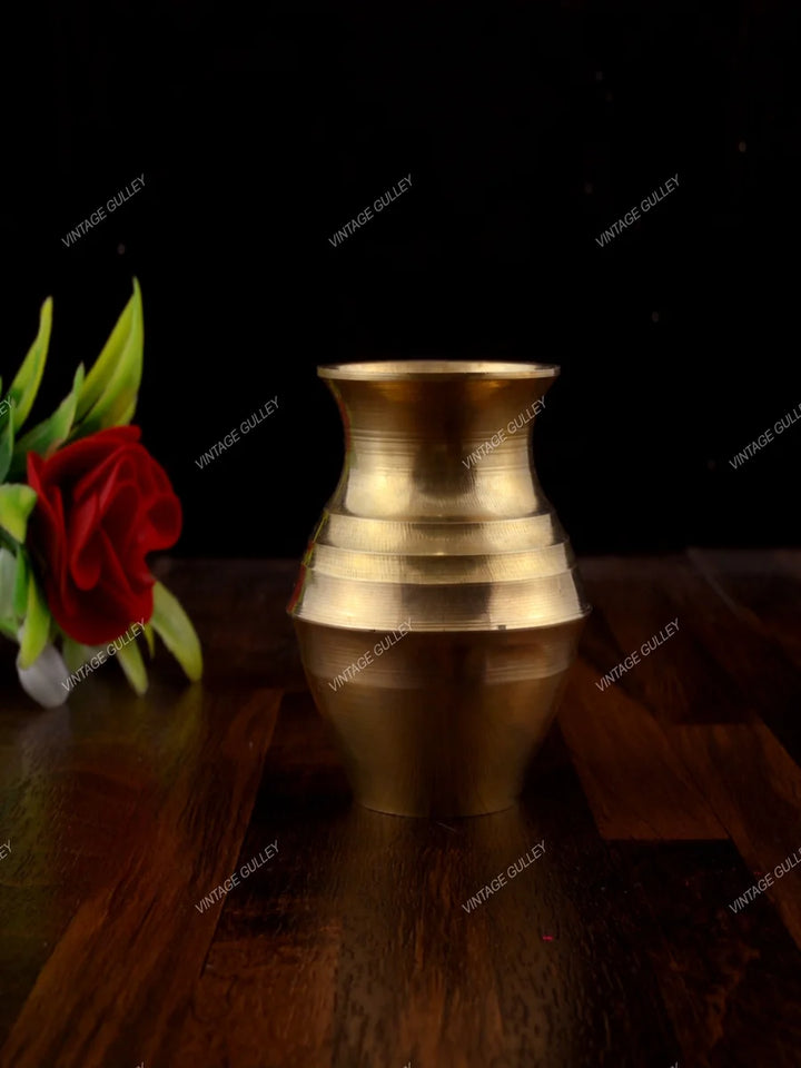 Brass Lota | Handcrafted Religious Item for Special Occasions