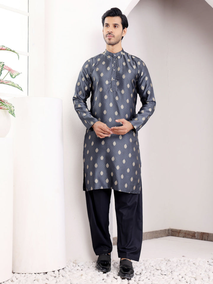 Sophisticated Jacquard Kurta | Modern Traditional Blend for Gatherings