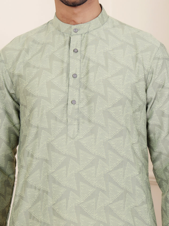 Premium Viscose Kurta | Elegant Weaved Motifs for Festive Celebrations