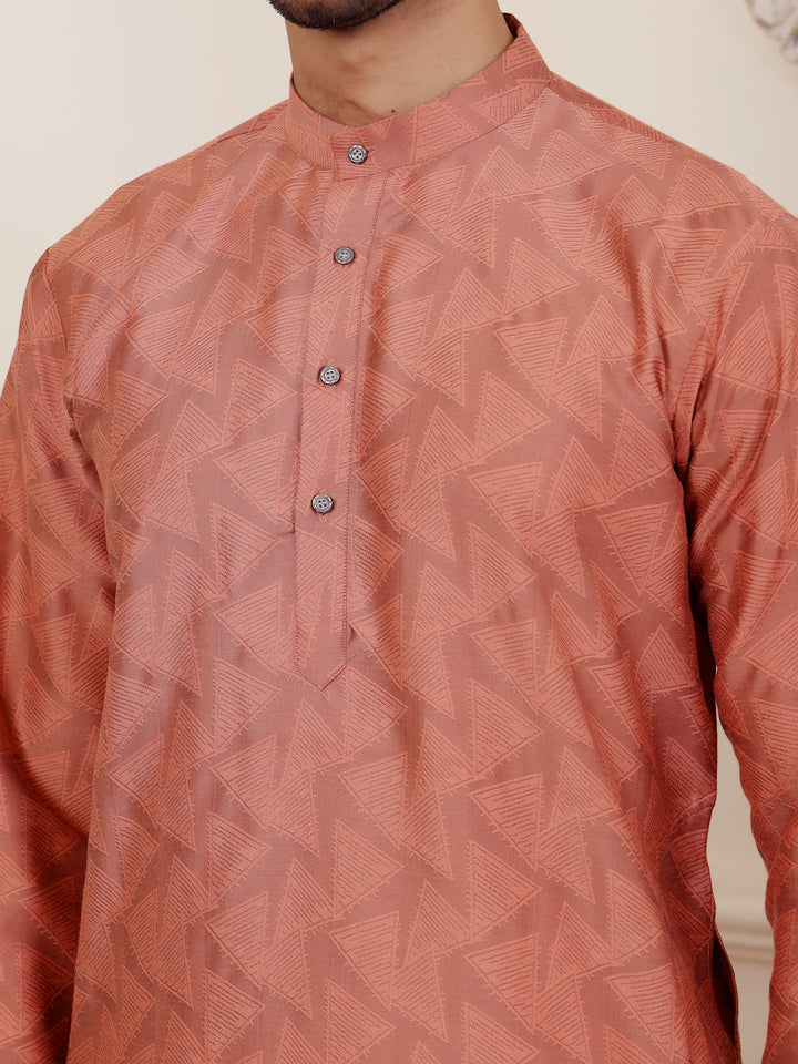 Premium Viscose Kurta | Elegant Weaved Motifs for Festive Celebrations