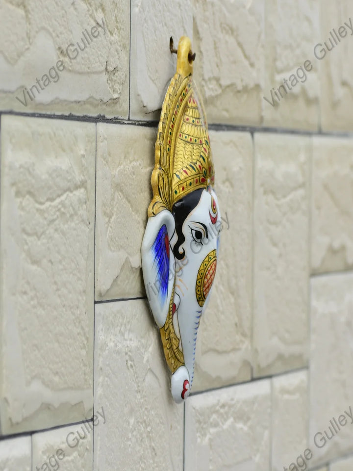 Metal Wall Hanging | Hand Painted Meenakari Artwork for Home Decor