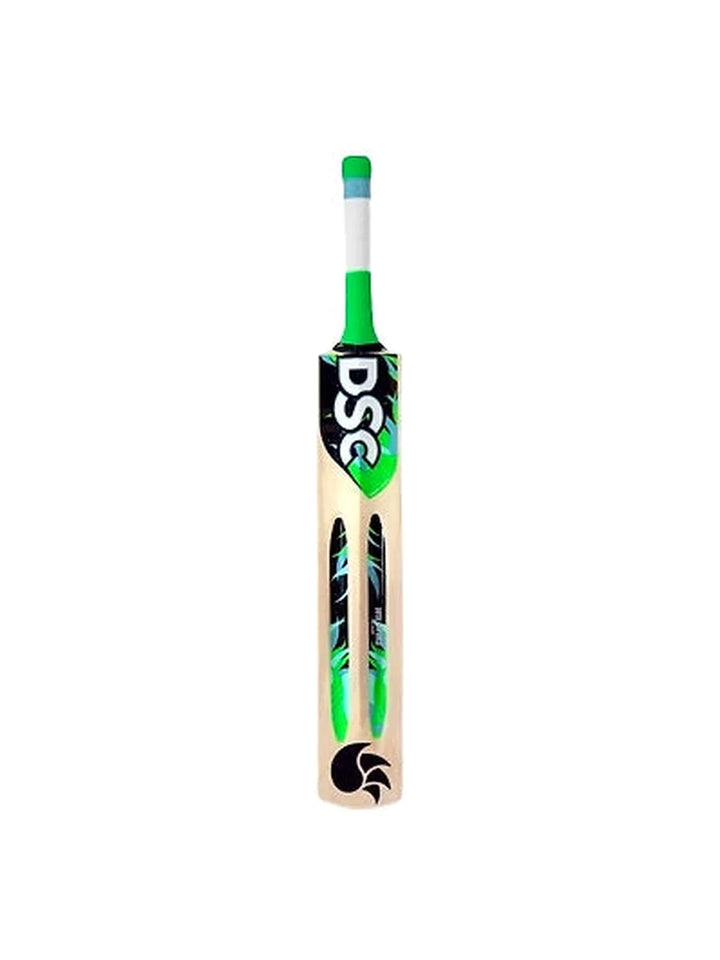 DSC Wildfire Flame Kashmir Willow Tennis Cricket Bat for Junior Players: Lightweight Bat with Enhanced Pick-Up