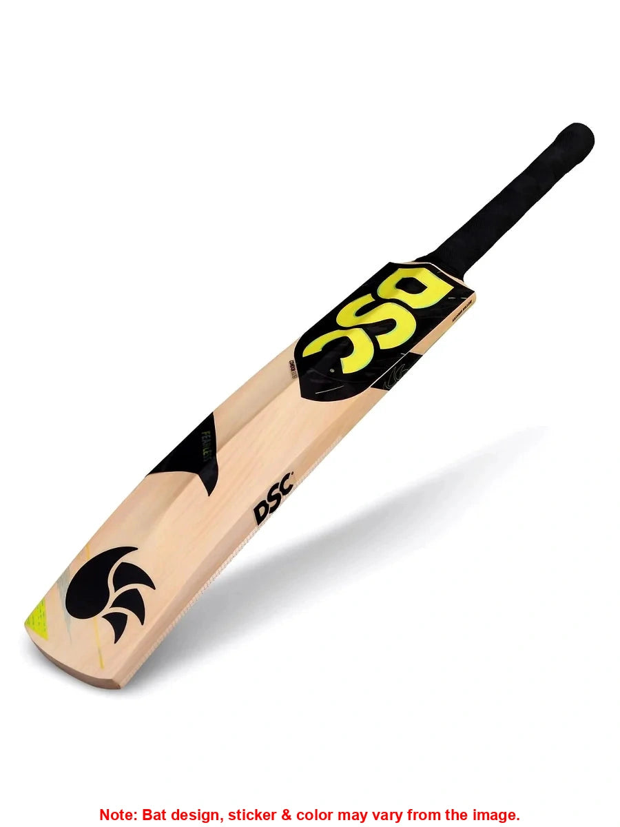 DSC Wildfire Flicker Kashmir Willow Cricket Bat for Tennis Ball Cricket: Lightweight with Massive Edges and Extended Power Zone