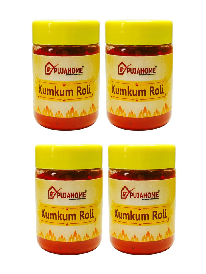 Roli Pure Haldi Kumkum - Original Puja Roli | Natural & Pure kumkum (50g)